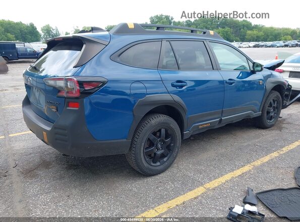 4S4BTGSD4N3226682 2022 SUBARU OUTBACK Blue Rear right