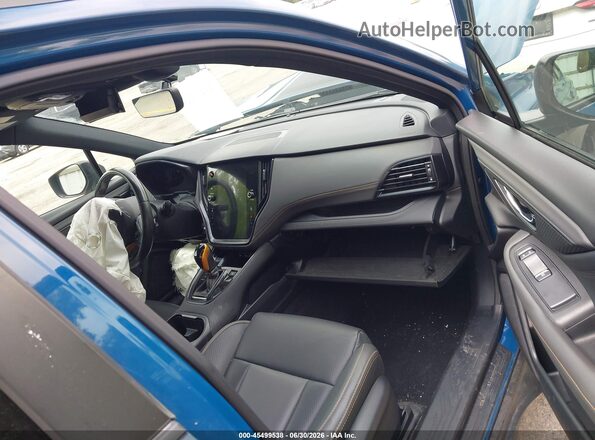 4S4BTGSD4N3226682 2022 SUBARU OUTBACK Blue Front interior view