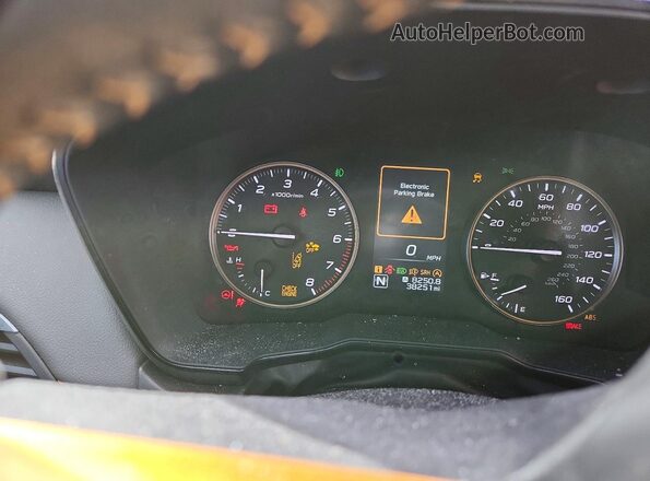 4S4BTGSD4R3292932 2024 SUBARU OUTBACK Black Вид щитка приладів
