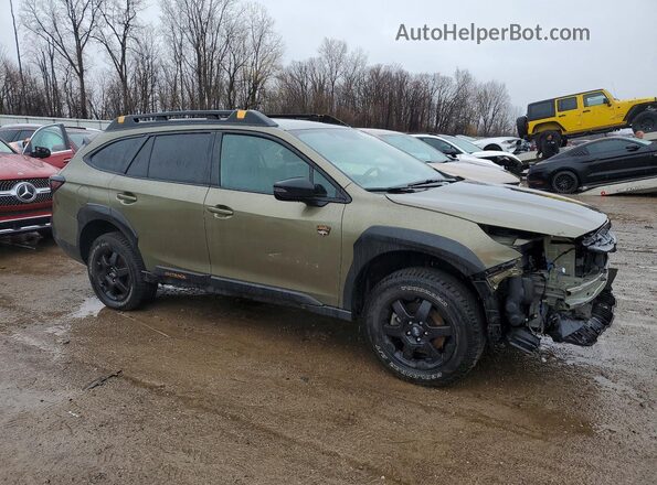4S4BTGSD6S3104174 2025 SUBARU OUTBACK Green Przód prawy