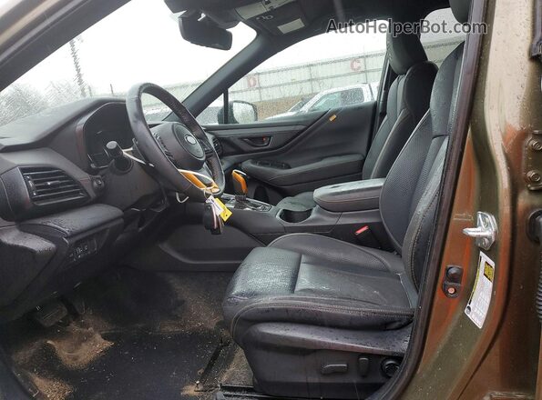 4S4BTGSD6S3104174 2025 SUBARU OUTBACK Green Widok wnętrza z przodu