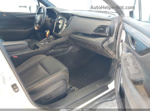 4S4BTGSDXP3132180 2023 SUBARU OUTBACK Белый Вид салона спереди
