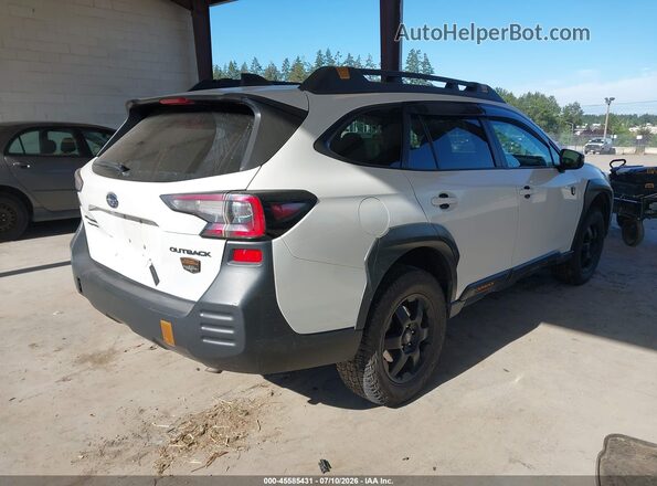 4S4BTGSDXP3132180 2023 SUBARU OUTBACK Белый Задняя правая четверть