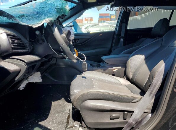 4S4BTGUD0P3185192 2023 SUBARU OUTBACK Black Front interior view