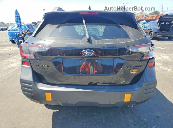 4S4BTGUD0P3185192 2023 SUBARU OUTBACK Black Rear view