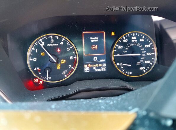 4S4BTGUD0P3185192 2023 SUBARU OUTBACK Black Instrument cluster view