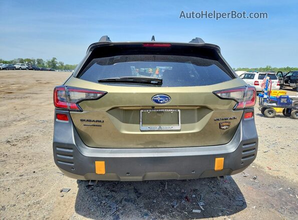 4S4BTGUD0R3138618 2024 SUBARU OUTBACK Green Widok z tyłu