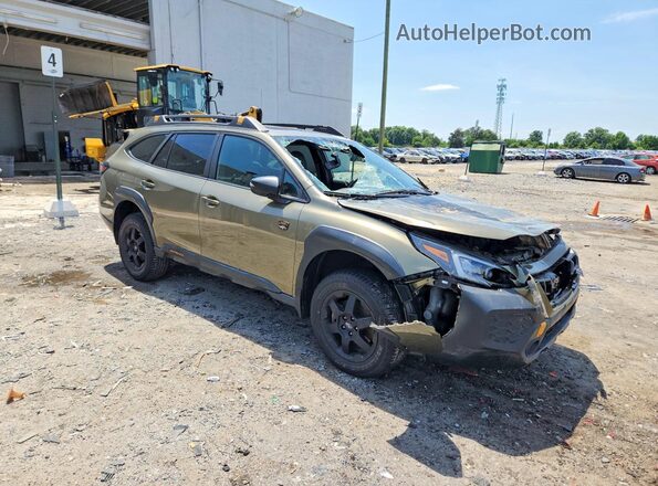 4S4BTGUD0R3138618 2024 SUBARU OUTBACK Green Przód prawy