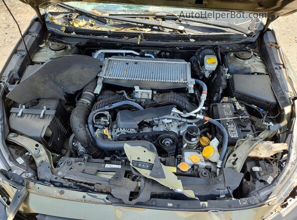 4S4BTGUD0R3138618 2024 SUBARU OUTBACK Green Widok komory silnika