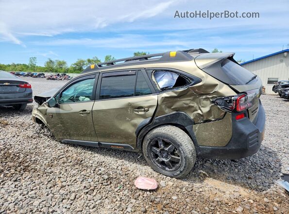 4S4BTGUD0R3255180 2024 SUBARU OUTBACK Green Задня ліва чверть