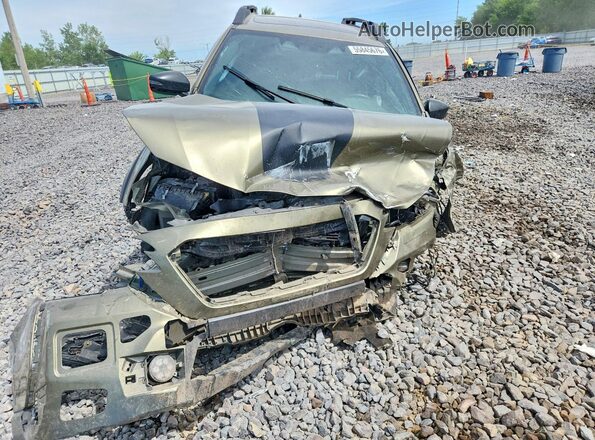4S4BTGUD0R3255180 2024 SUBARU OUTBACK Green Вид спереду
