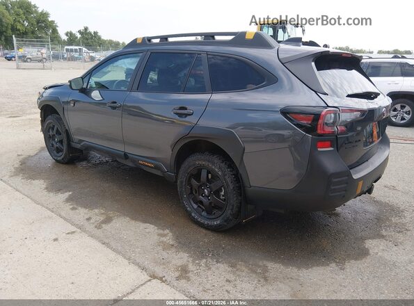 4S4BTGUD0S3246372 2025 SUBARU OUTBACK Gray Trasero izquierdo