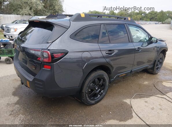 4S4BTGUD0S3246372 2025 SUBARU OUTBACK Gray Trasero derecho