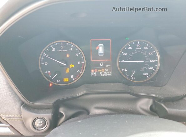 4S4BTGUD1P3193012 2023 SUBARU OUTBACK Blue Instrument cluster view