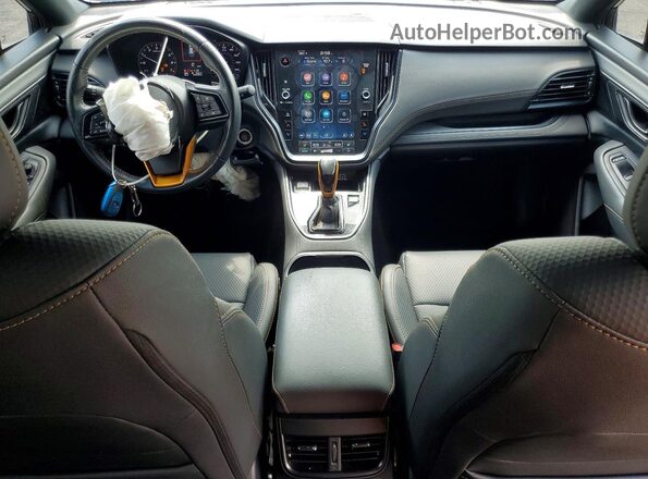 4S4BTGUD1P3193012 2023 SUBARU OUTBACK Blue Dashboard view