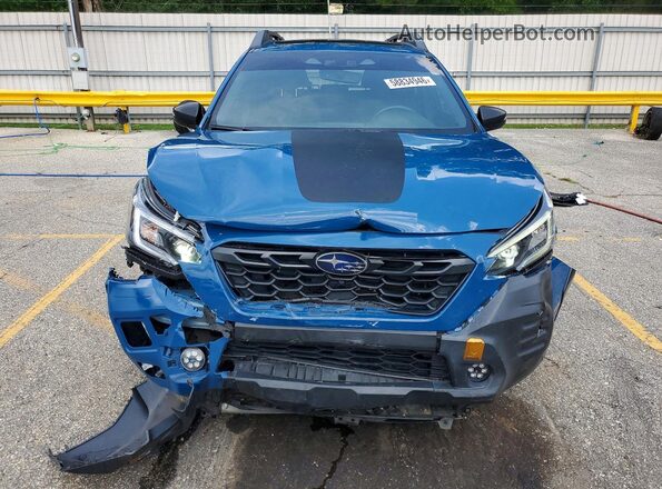 4S4BTGUD1P3193012 2023 SUBARU OUTBACK Blue Front view