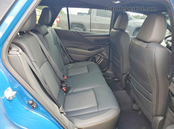 4S4BTGUD1P3193012 2023 SUBARU OUTBACK Blue Rear interior view