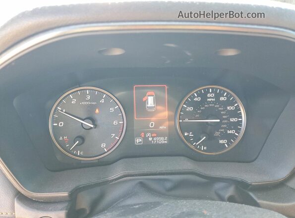 4S4BTGUD1S3190068 2025 SUBARU OUTBACK White Вид щитка приладів