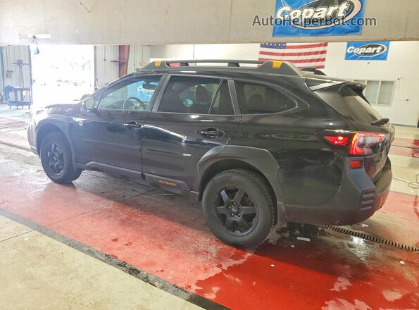 4S4BTGUD2N3112449 2022 SUBARU OUTBACK Black Tył lewy