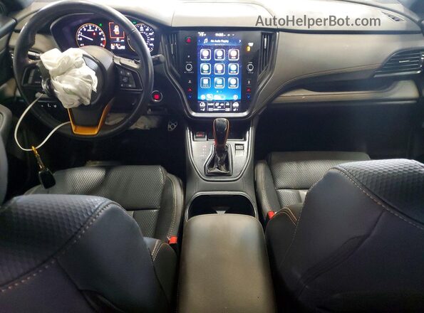 4S4BTGUD2N3112449 2022 SUBARU OUTBACK Black Widok deski rozdzielczej