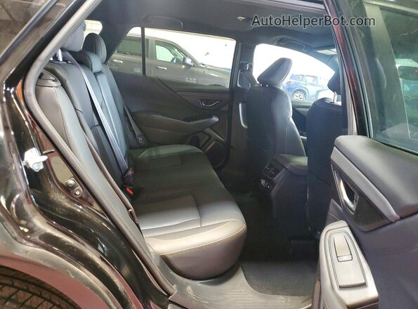4S4BTGUD2N3112449 2022 SUBARU OUTBACK Black Widok tylnych siedzeń