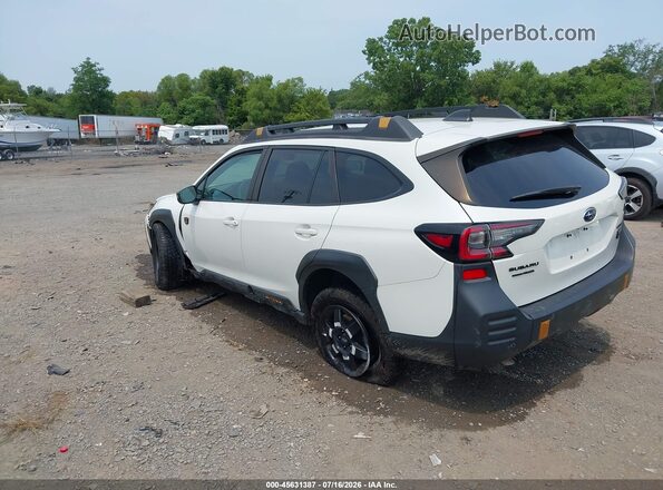 4S4BTGUD2N3272153 2022 SUBARU OUTBACK White Задня ліва чверть