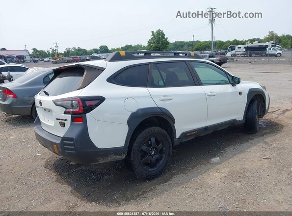 4S4BTGUD2N3272153 2022 SUBARU OUTBACK White Задня права чверть