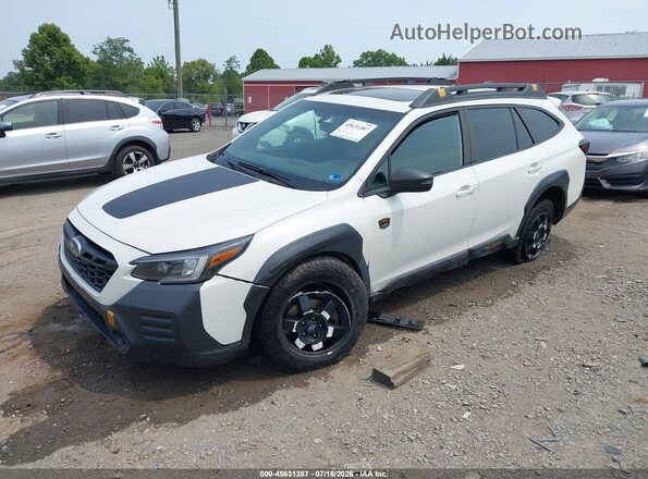 4S4BTGUD2N3272153 2022 SUBARU OUTBACK White Передня ліва чверть