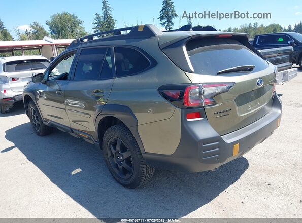 4S4BTGUD2P3202588 2023 SUBARU OUTBACK Green Задня ліва чверть