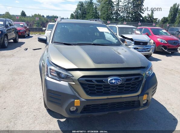 4S4BTGUD2P3202588 2023 SUBARU OUTBACK Green Вид щитка приладів