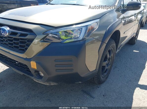 4S4BTGUD2P3202588 2023 SUBARU OUTBACK Green Вид спереду