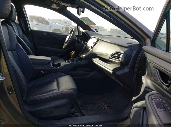 4S4BTGUD2P3206401 2023 SUBARU OUTBACK Green Vista interior delantera