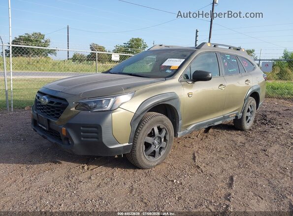 4S4BTGUD2P3206401 2023 SUBARU OUTBACK Green Vista tres cuartos delantera izquierda