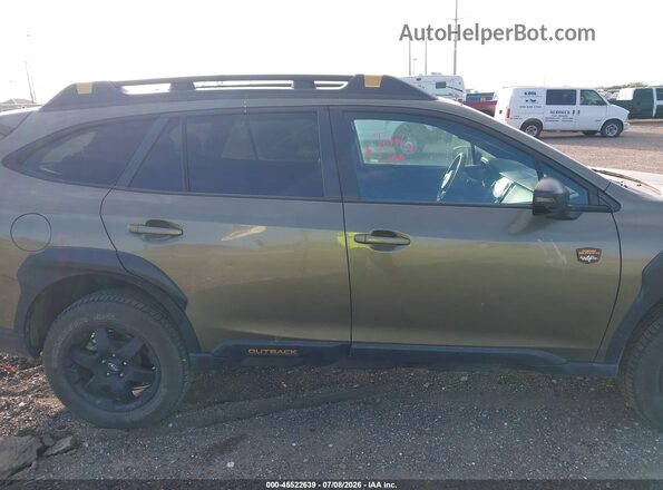 4S4BTGUD2P3206401 2023 SUBARU OUTBACK Green Vista interior trasera