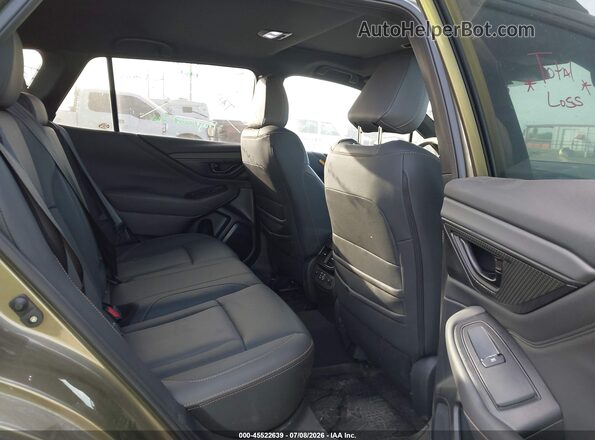 4S4BTGUD2P3206401 2023 SUBARU OUTBACK Green Vista de la etiqueta del VIN
