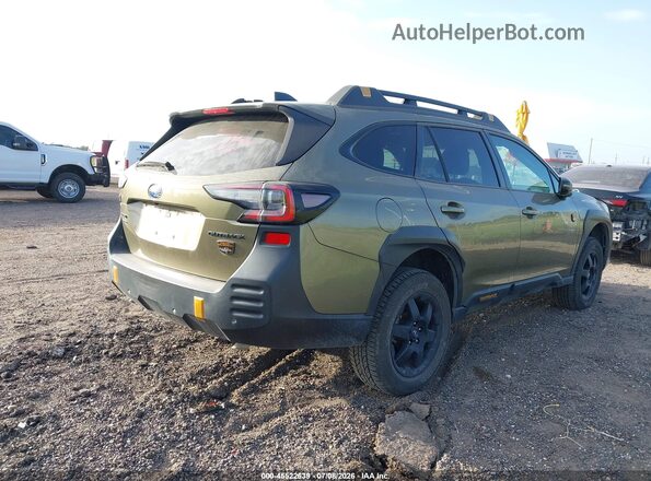 4S4BTGUD2P3206401 2023 SUBARU OUTBACK Green Trasero derecho