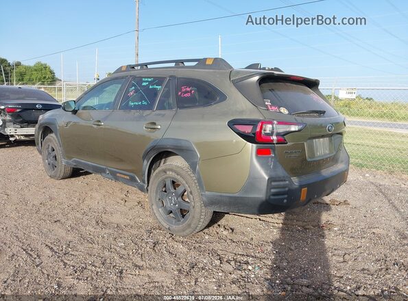 4S4BTGUD2P3206401 2023 SUBARU OUTBACK Green Trasero izquierdo