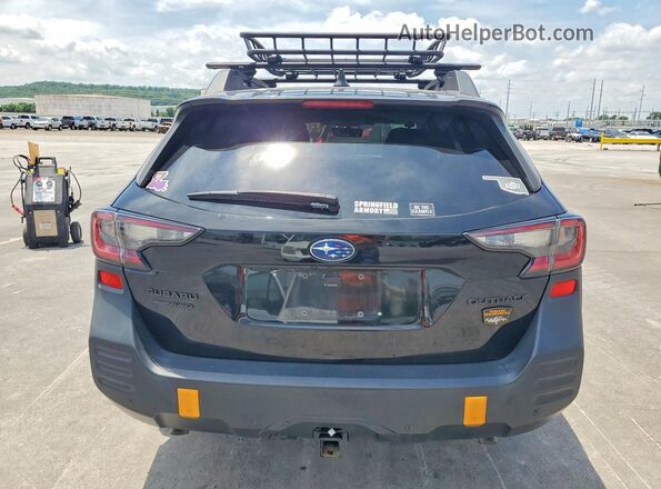 4S4BTGUD2P3210741 2023 SUBARU OUTBACK Black Widok z tyłu