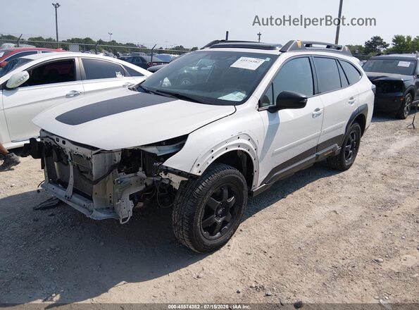 4S4BTGUD2R3135056 2024 SUBARU OUTBACK Белый Передняя левая четверть