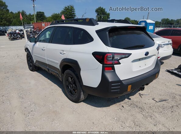 4S4BTGUD2R3135056 2024 SUBARU OUTBACK Белый Задняя левая четверть