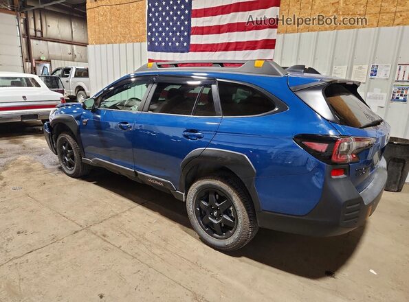 4S4BTGUD2S3280748 2025 SUBARU OUTBACK Blue Tył lewy