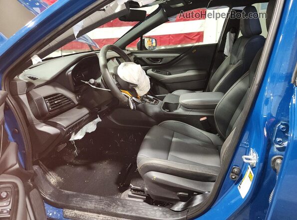 4S4BTGUD2S3280748 2025 SUBARU OUTBACK Blue Widok wnętrza z przodu