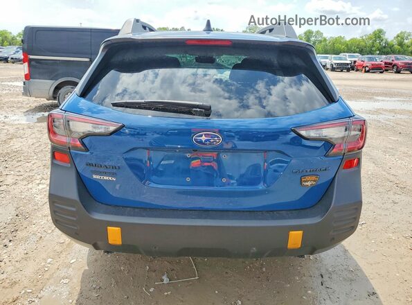 4S4BTGUD2S3291281 2025 SUBARU OUTBACK Blue Widok z tyłu