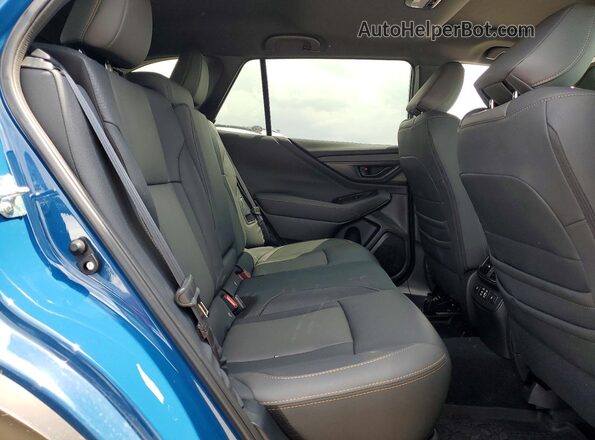 4S4BTGUD2S3291281 2025 SUBARU OUTBACK Blue Widok wnętrza z tyłu