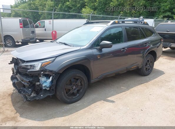 4S4BTGUD3N3138302 2022 SUBARU OUTBACK Gray Передня ліва чверть