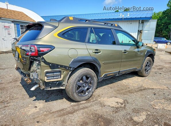 4S4BTGUD3P3118862 2023 SUBARU OUTBACK Зеленый Задняя правая четверть