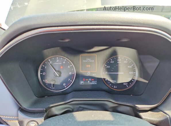 4S4BTGUD3P3118862 2023 SUBARU OUTBACK Зеленый Вид щитка приборов