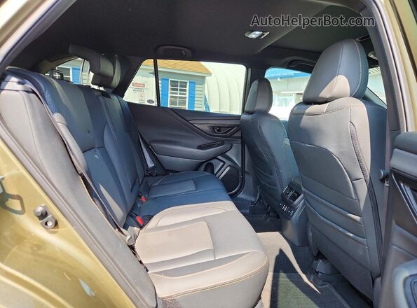 4S4BTGUD3P3118862 2023 SUBARU OUTBACK Зеленый Вид задней части салона