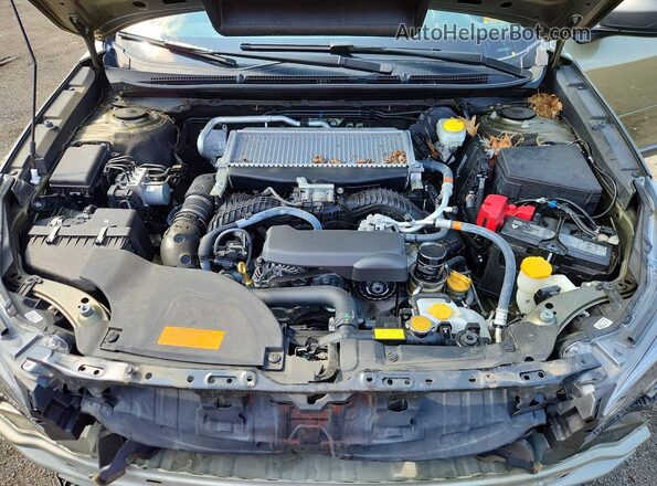 4S4BTGUD3P3118862 2023 SUBARU OUTBACK Зеленый Вид подкапотного пространства
