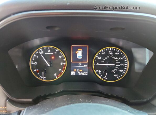 4S4BTGUD3R3259644 2024 SUBARU OUTBACK Blue Vista del cuadro de instrumentos